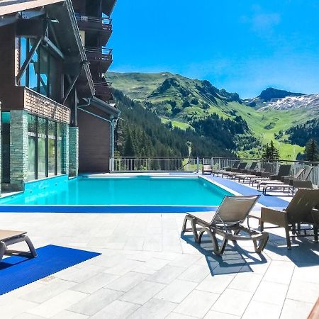 Appartement Premium En Pleine Nature A Flaine, 8 A 10 Personnes - Piscine Exterieure Chauffee, Jacuzzi, Sauna, Hammam Et Salle De Sport Eksteriør billede