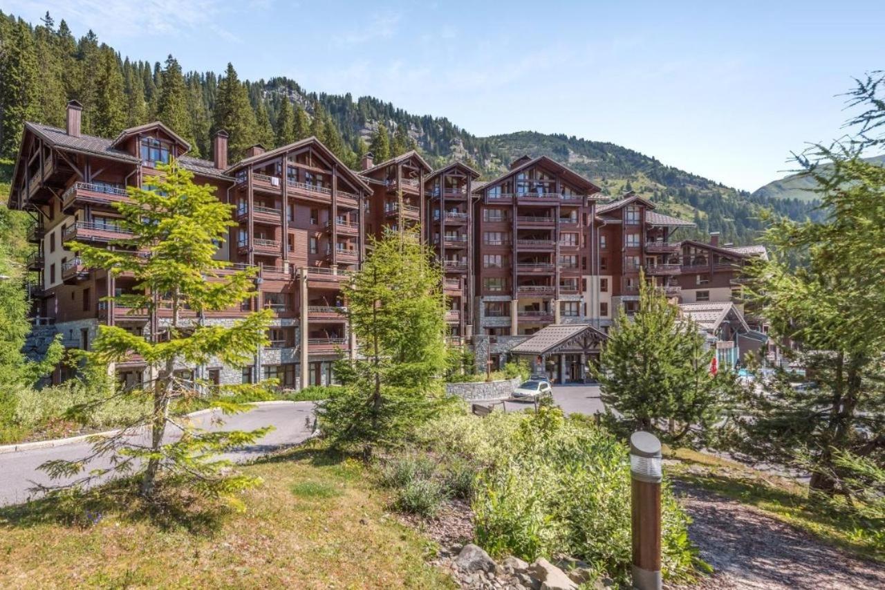 Appartement Premium En Pleine Nature A Flaine, 8 A 10 Personnes - Piscine Exterieure Chauffee, Jacuzzi, Sauna, Hammam Et Salle De Sport Eksteriør billede
